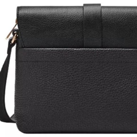 Fossil Kinley Small Fold Over Leather Crossbody Bag - NEW - Picture 4 of 8